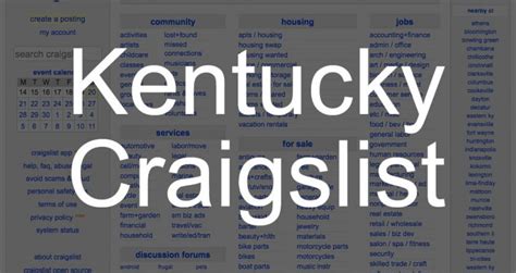 craigslist cynthiana ky|craigslist louisville kentucky.